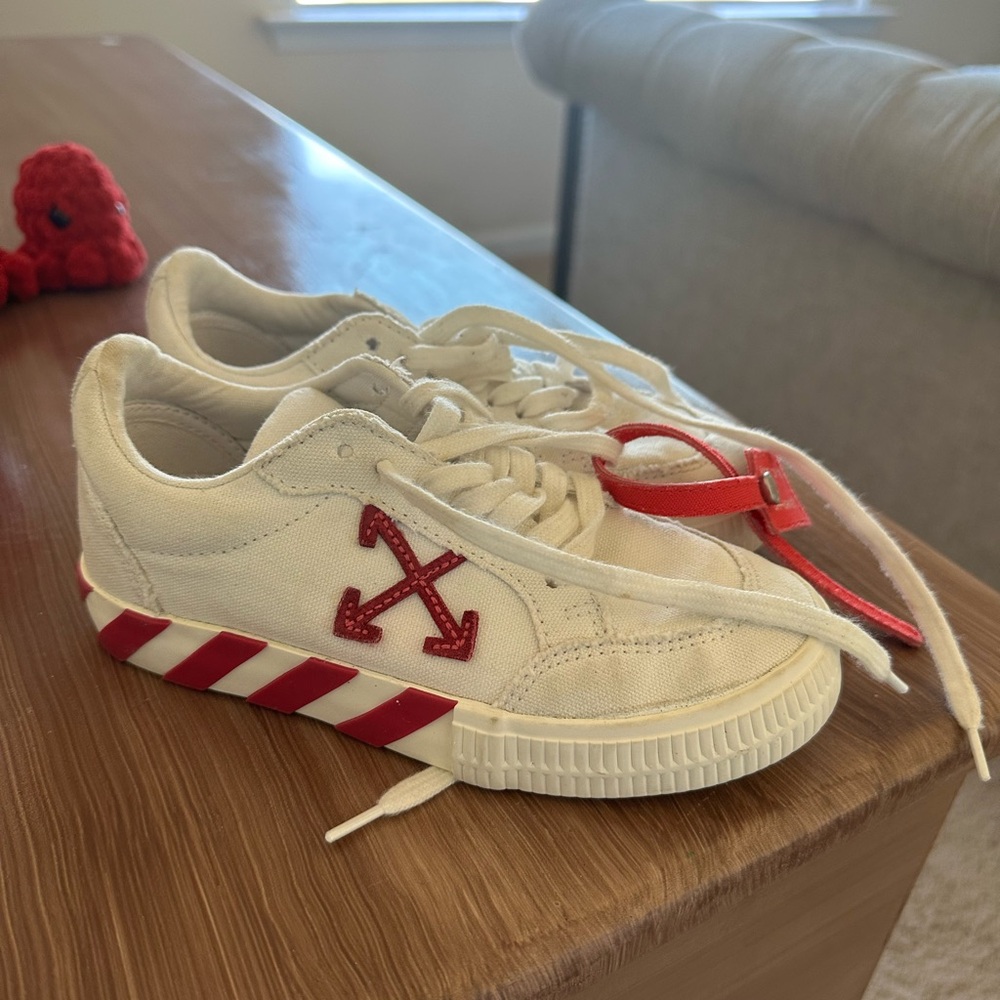 Off-White Vulcanized Sneaker - Kids